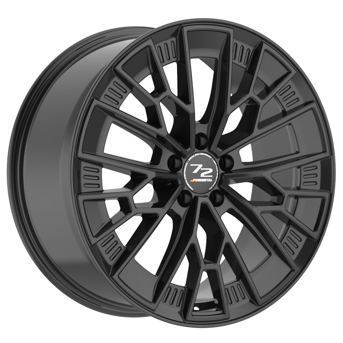 Fondmetal 1972 Anniversary Gloss Black Wheel