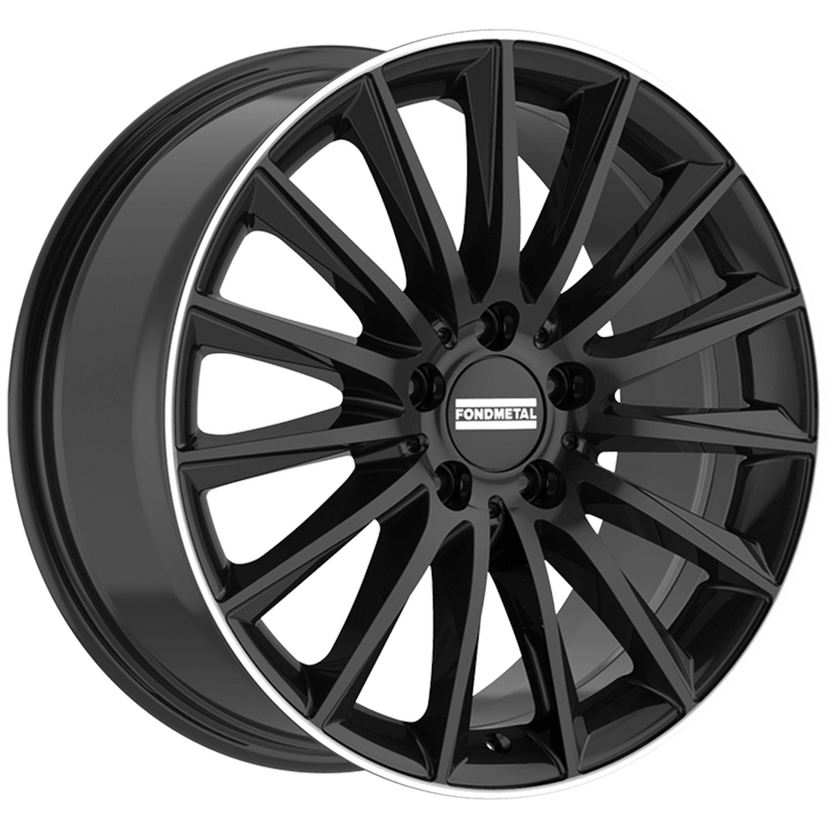 Fondmetal Aidon Black Machined Wheel