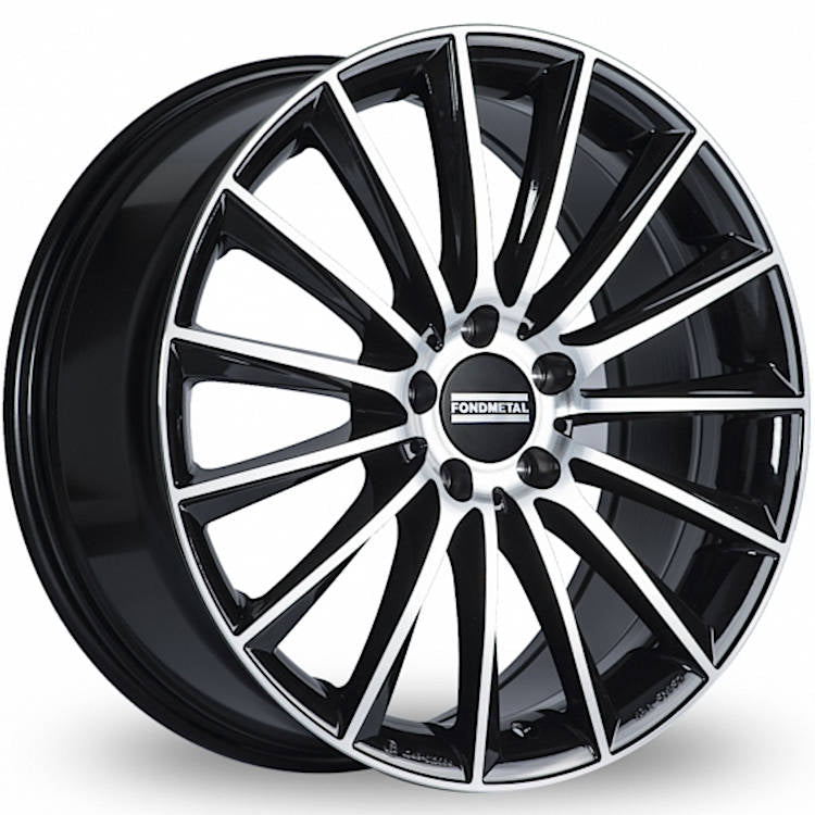 Fondmetal Aidon Black Machined Wheel