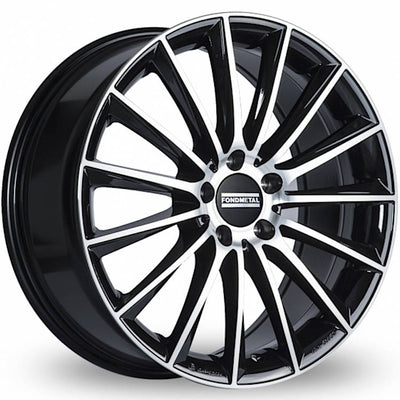 Fondmetal Aidon Machined Black wheel