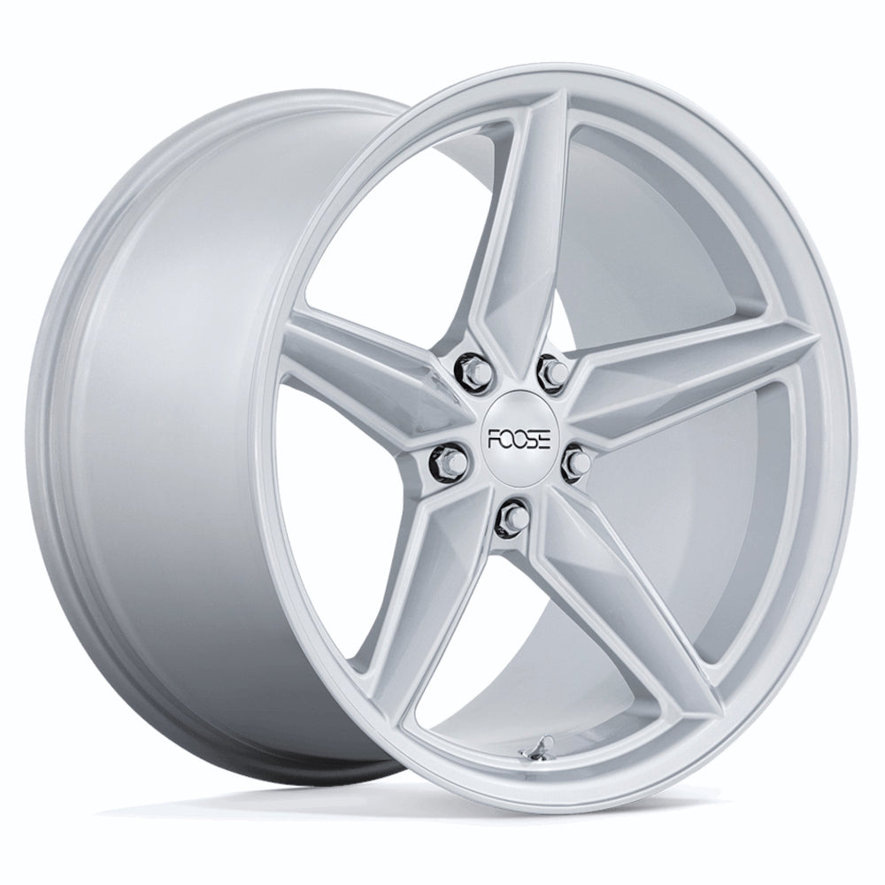 Foose CF8 Gloss Silver Wheel
