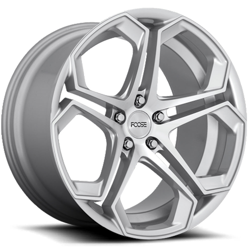 Foose Impala Silver Machined Wheel