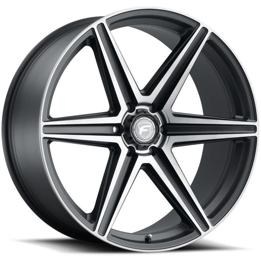 Forgestar X6 Black Machined Wheel