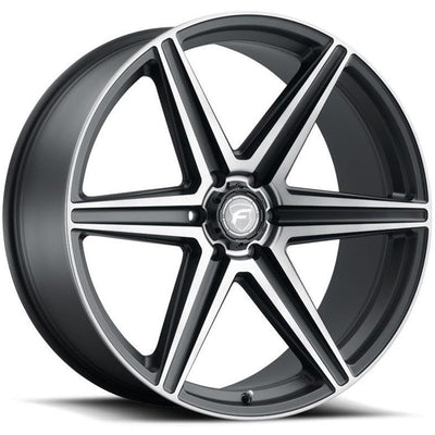 Forgestar X6 Black Machined Wheel