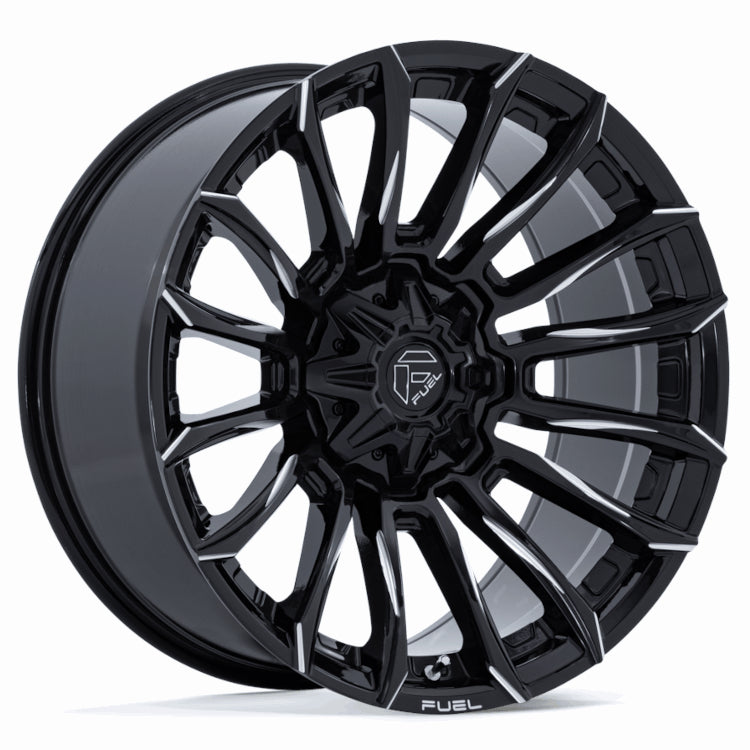 Fuel Blade Black Milled Wheel