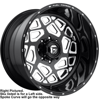 Fuel Forged FF23 Black Milled Wheel