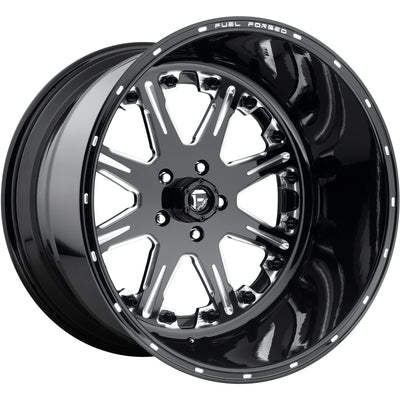 Fuel Forged FF25 Black Milled Wheel