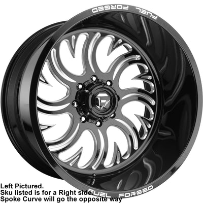 Fuel Forged FF36 Black Milled Wheel