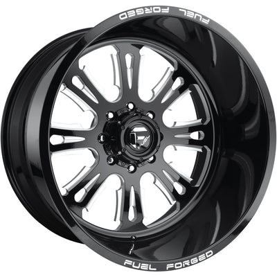 Fuel Forged FF38 Black Milled Wheel