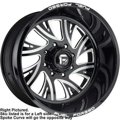 Fuel Forged FF41 Black Milled Wheel