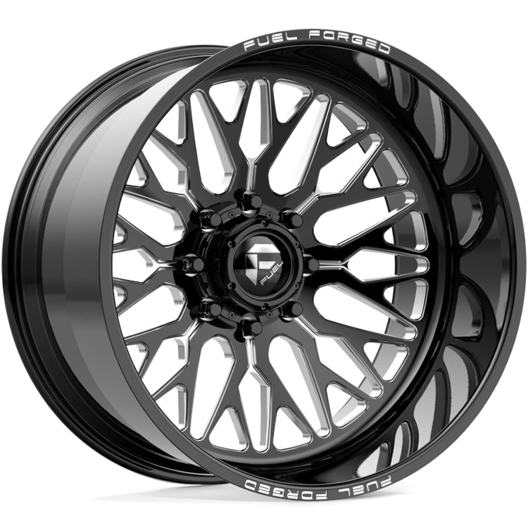 Fuel Forged FFC109 Black Machined Wheel