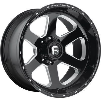 Fuel Forged FFC27 Black Milled Wheel