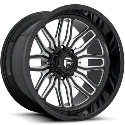Fuel Forged FFC66 Black Milled Wheel