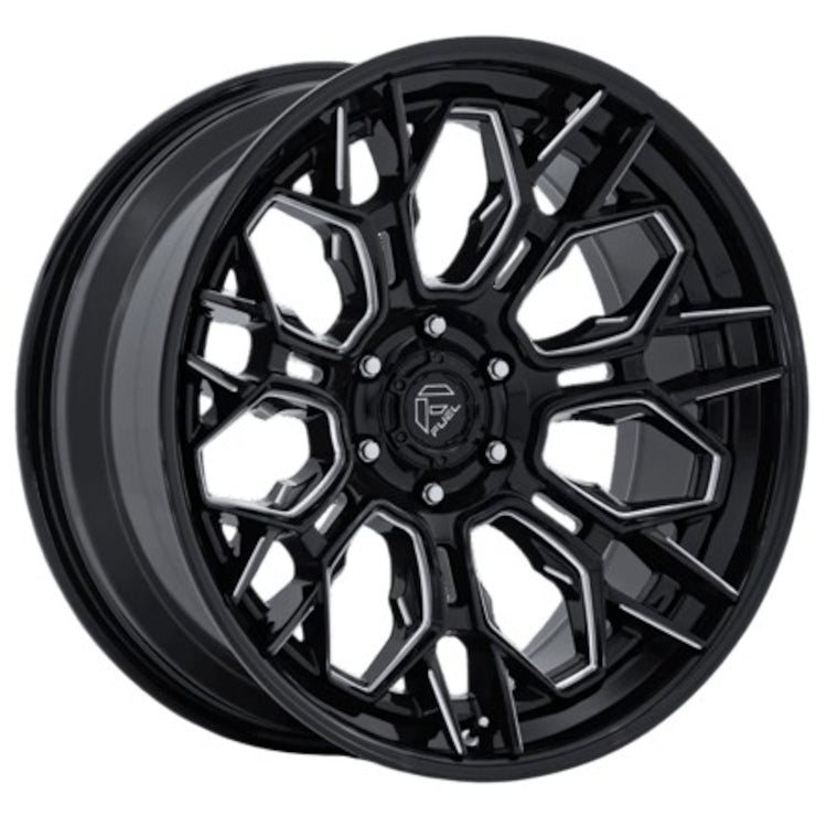 Fuel Hive Black Milled Wheel
