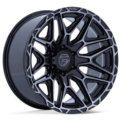 Fuel Injector Black Machined Wheel