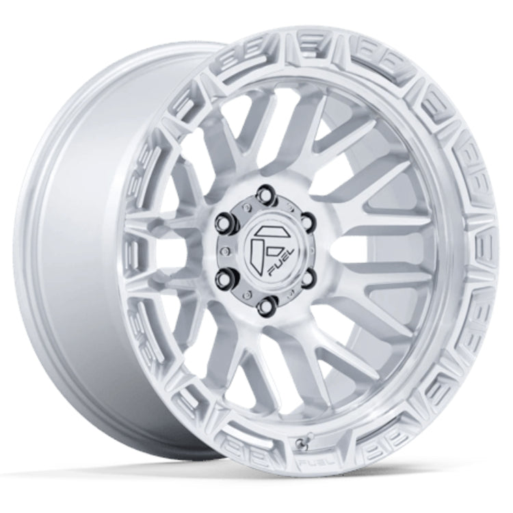 Fuel Rail Silver Machined Wheel
