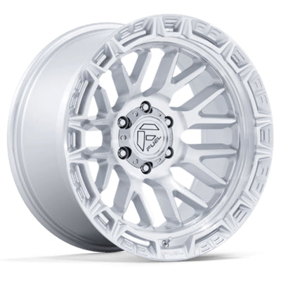 Fuel Rail Silver Machined Wheel