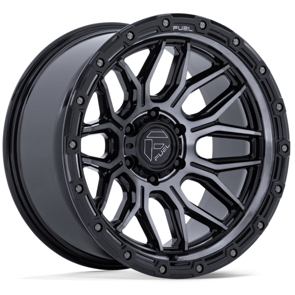 Fuel Surge Black Machined Wheel