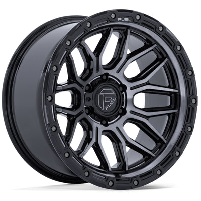 Fuel Surge Black Machined Wheel