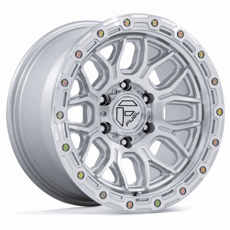Fuel Surge Silver Machined Wheel