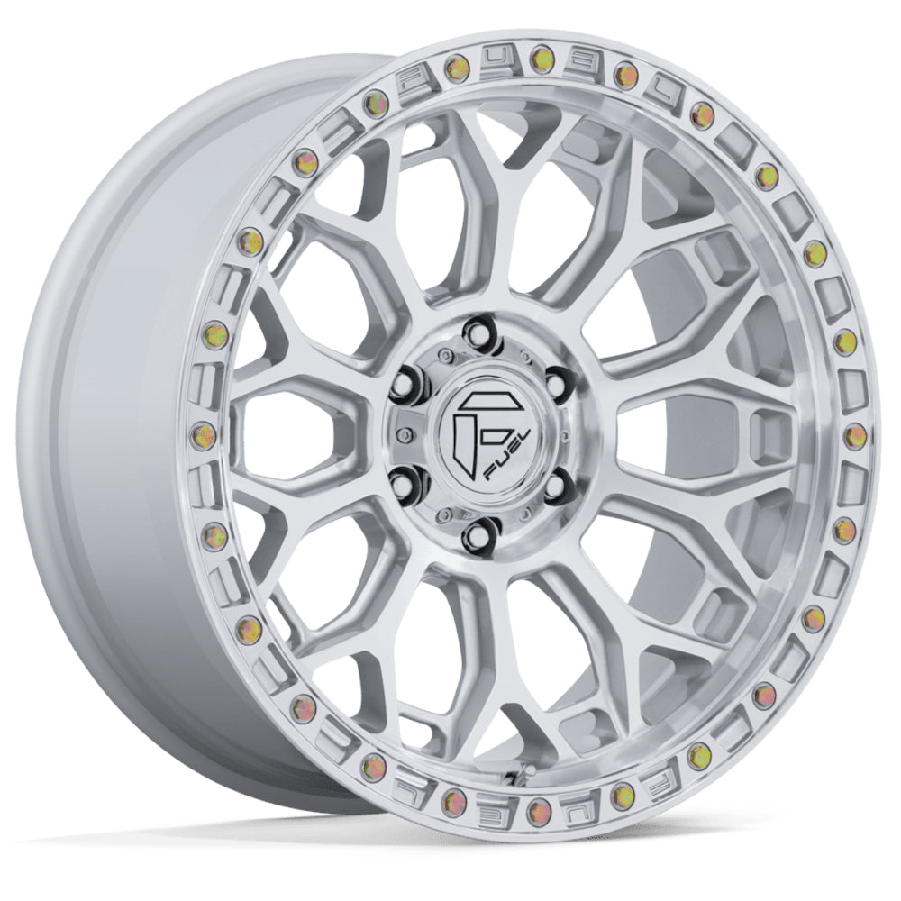 Fuel Talon Silver Machined Wheel