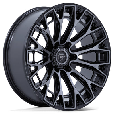 Fuel Trax Black Machined Wheel