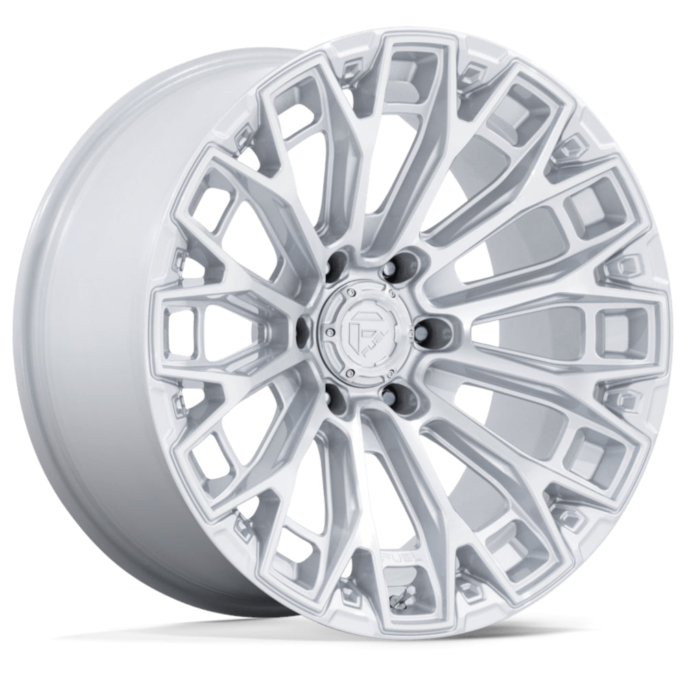 Fuel Trax Silver Machined Wheel