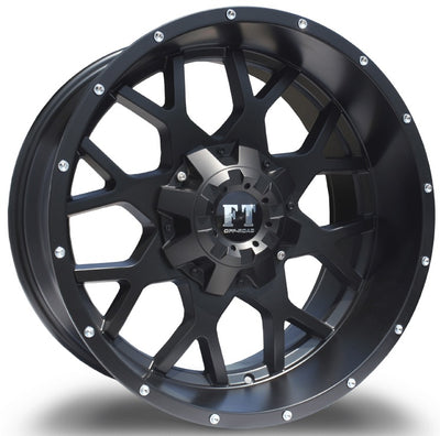 Full Throttle FT-0151 Satin Black Wheel