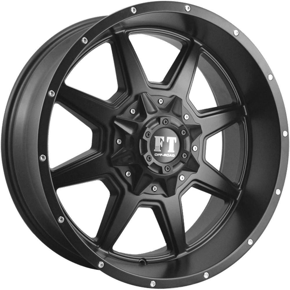 Full Throttle FT-2 Satin Black Wheel