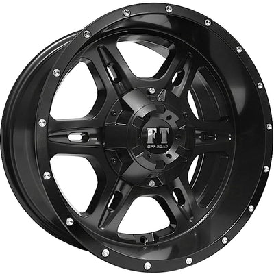 Full Throttle FT-6054 Satin Black Wheel