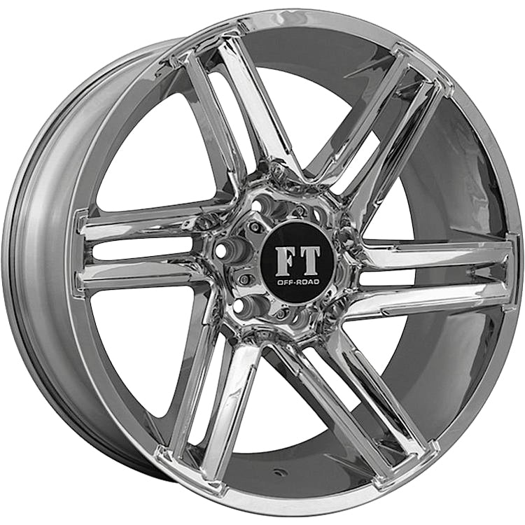 Full Throttle FT-7 Chrome Wheel