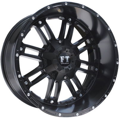 Full Throttle FT-8033 Matte Black Wheel