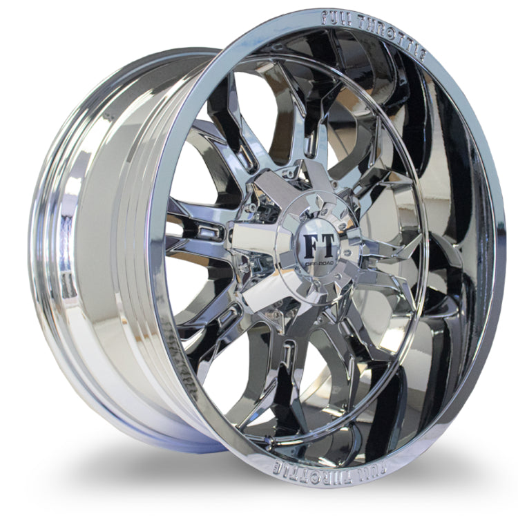 Full Throttle FT10 Chrome Wheel