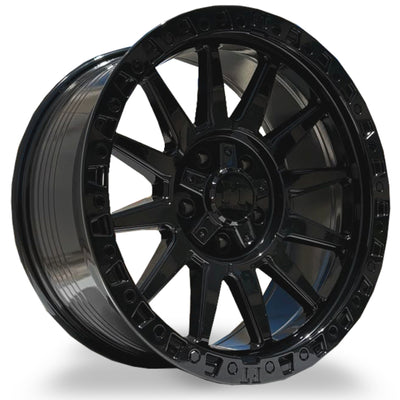Full Throttle FT12 Black Wheel