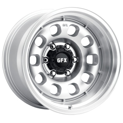 G-FX TR-35 Silver Machined Wheel