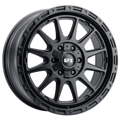 G-FX TR-38 Matte Black Wheel