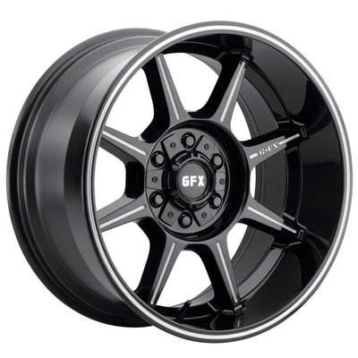 G-FX TR31 Black Milled Wheel