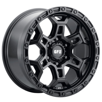 G-FX TR33 Matte Black Wheel