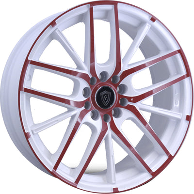 G-Line G0029 White Red Wheel
