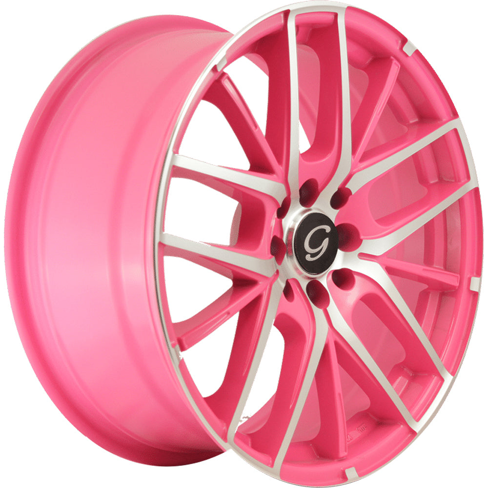 G-Line G0029 Pink Polished Wheel
