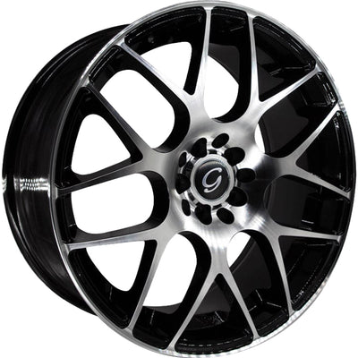 G-Line G0056 Black Machined Wheel