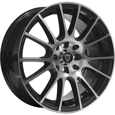 G-Line G0113 Black Machined Wheel