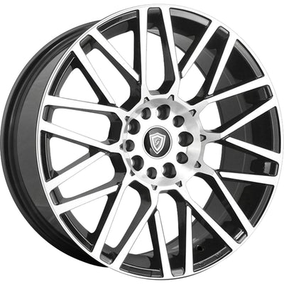 G-Line G1019 Black Machined Wheel