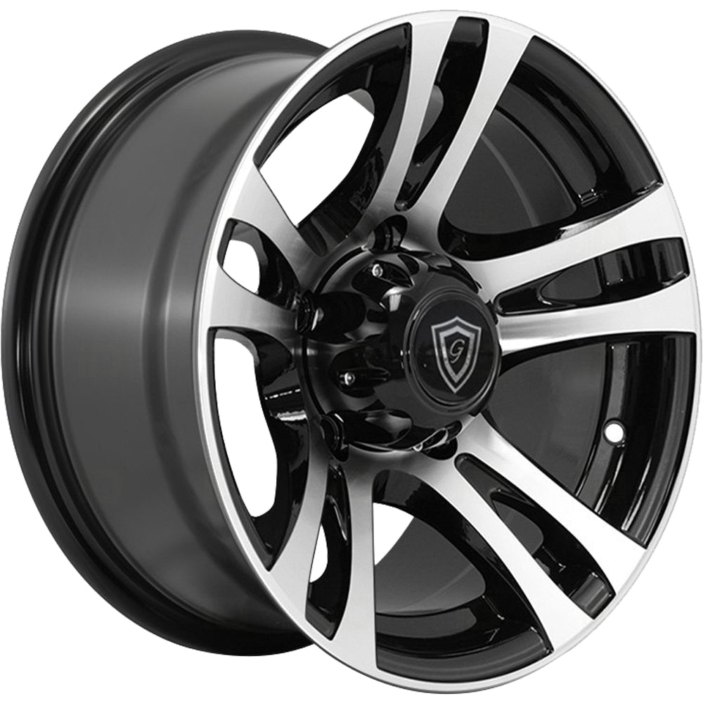 G-Line G5010 Black Machined Wheel