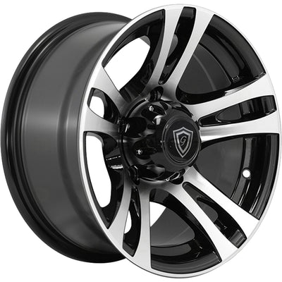G-Line G5010 Machined Black wheel