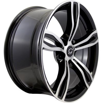 G-Line G5056 Black Machined Wheel