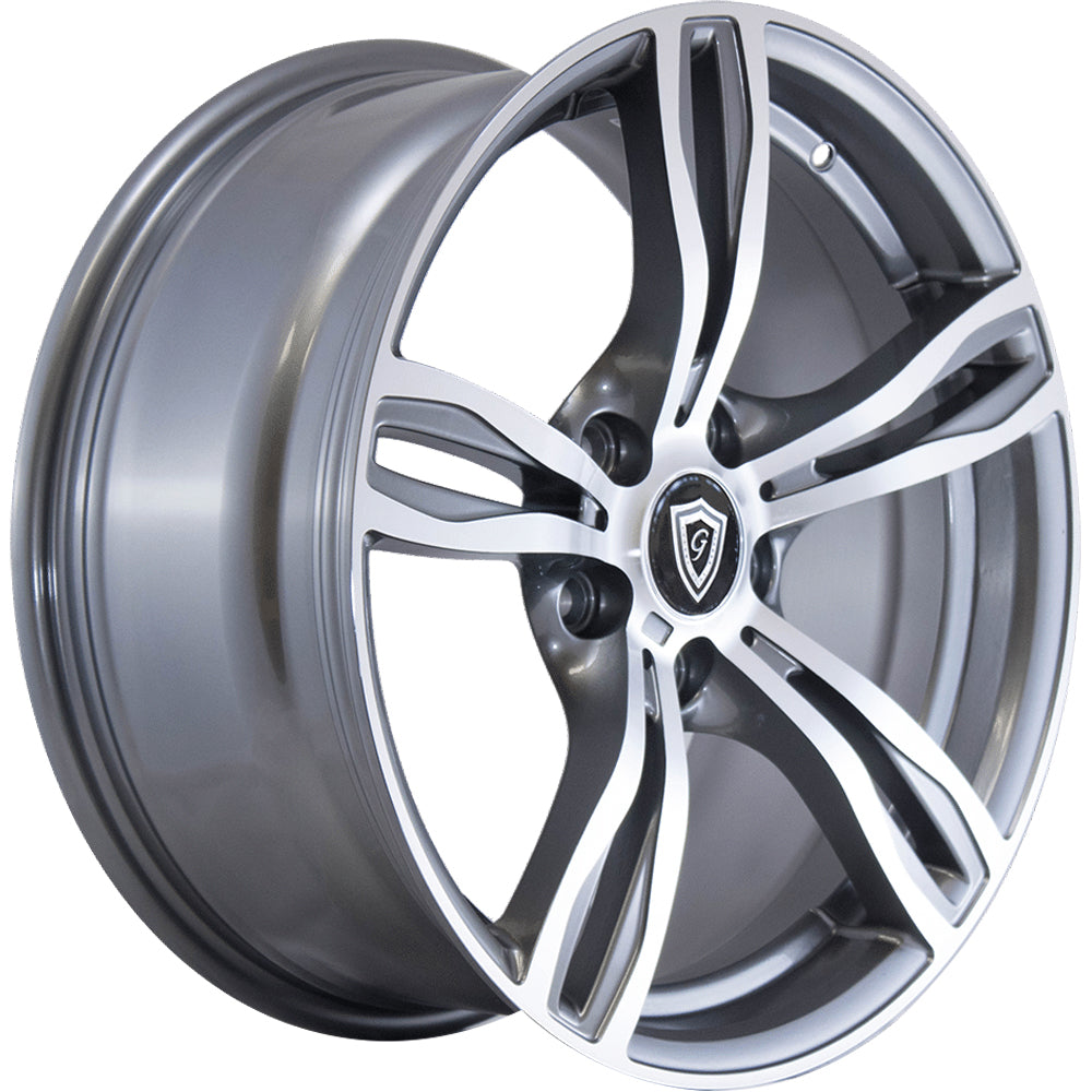 G-Line G5056 Gray Machined Wheel
