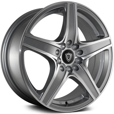 G-Line G5084 Gunmetal Machined Wheel