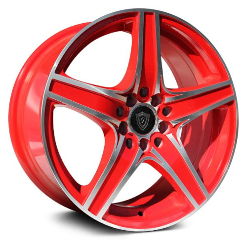 G-Line G5084 Red Machined Wheel