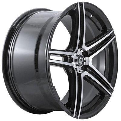 G-Line G5098 Black Machined Wheel